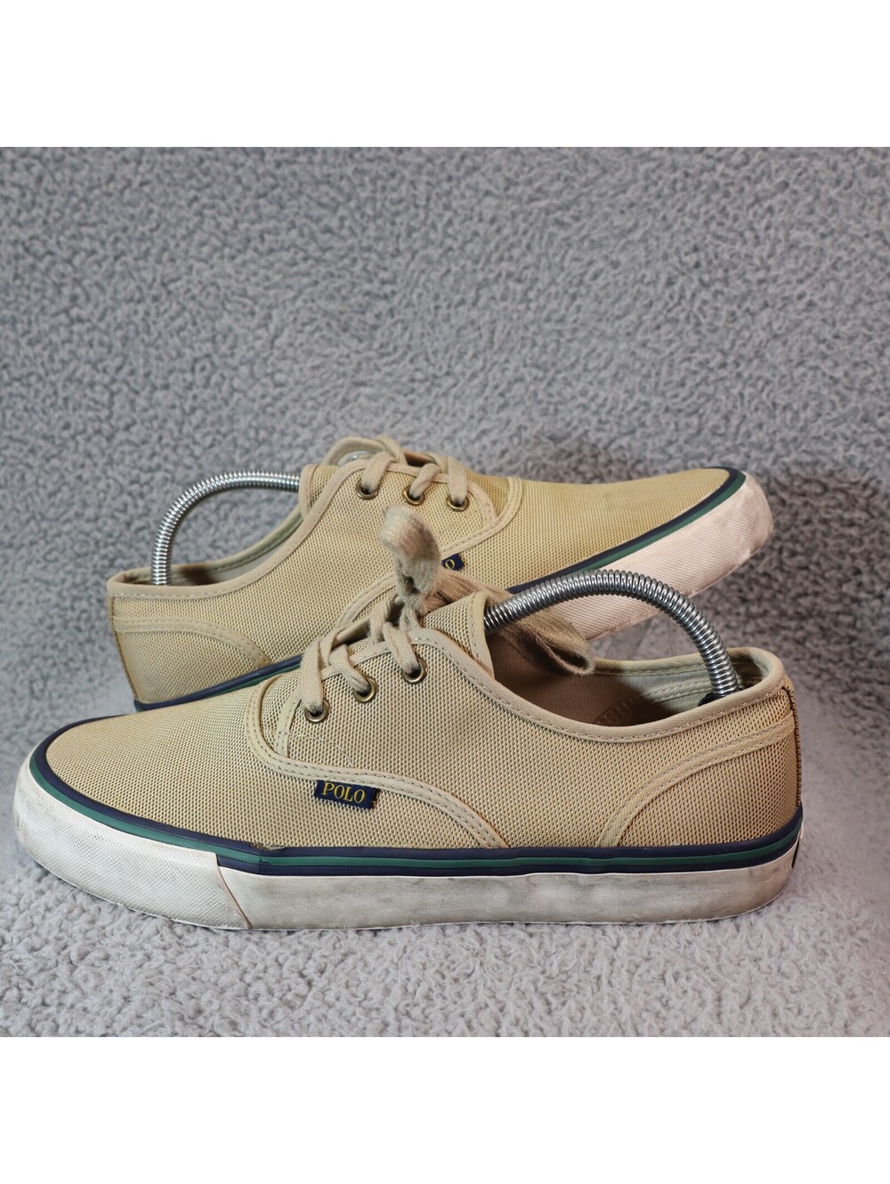 Polo Ralph Lauren Men Sz 10 D Morray Canvas Boat Dock Loaf